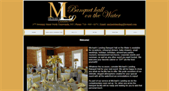 Desktop Screenshot of michaelslandingbanquethall.com