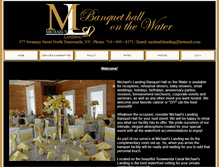 Tablet Screenshot of michaelslandingbanquethall.com